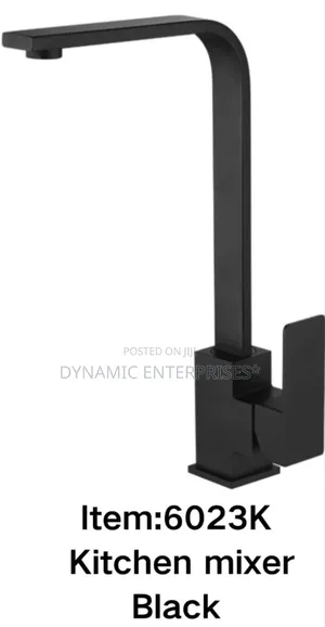 Huma Sink Mixer Black