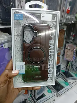 iPhone 17 Phoebe Series Luxury Leather Case