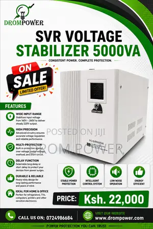 SVR 5000va Voltage Stabilizer