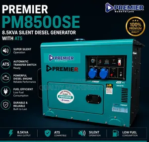 Powerful 8.5kva Silent Diesel Generator With Ats Premier