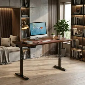 Office Desk; 1.2m Adjustable Ergonomic Home Office Reading Gaming Desk