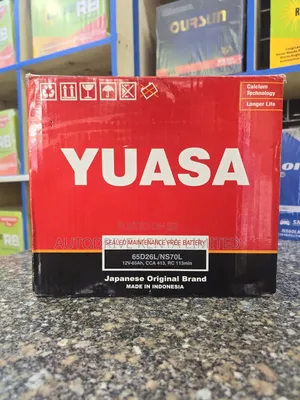 Ns70 Yuasa Car Battery