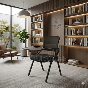 Office Chairs; Foldable Office Schools Writing Chairs With Pad