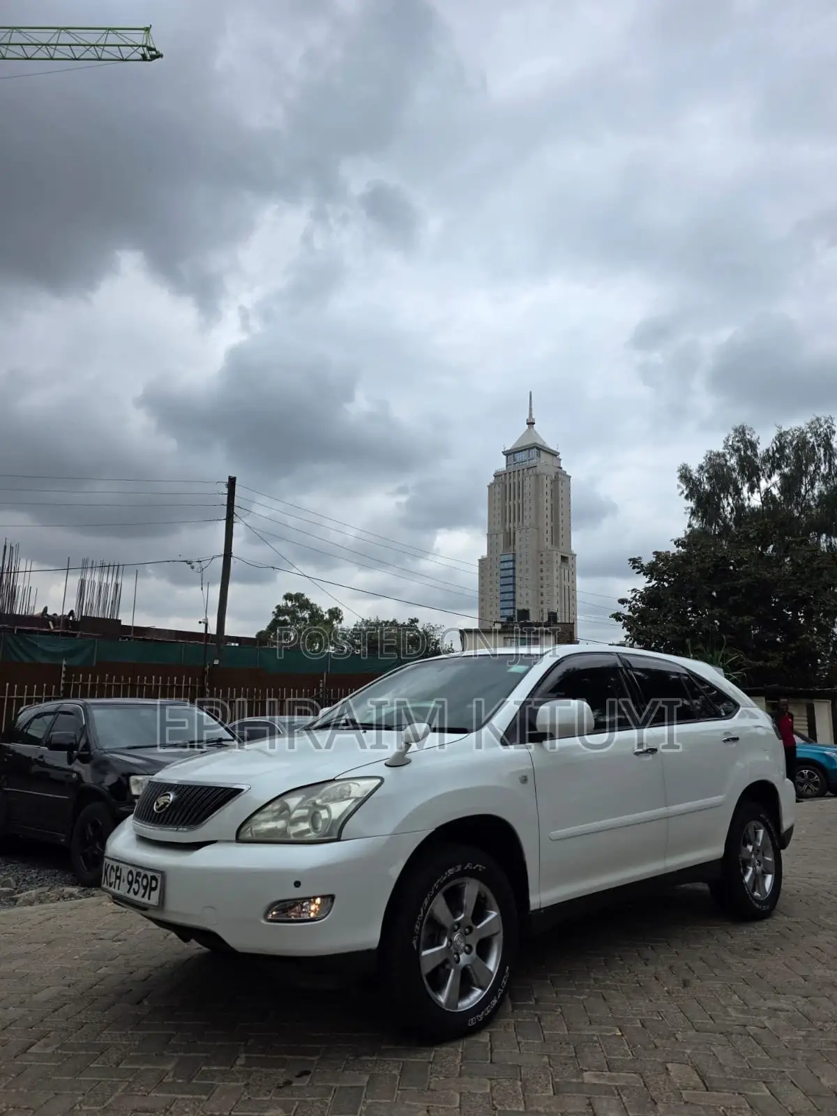 Toyota Harrier 2009 White