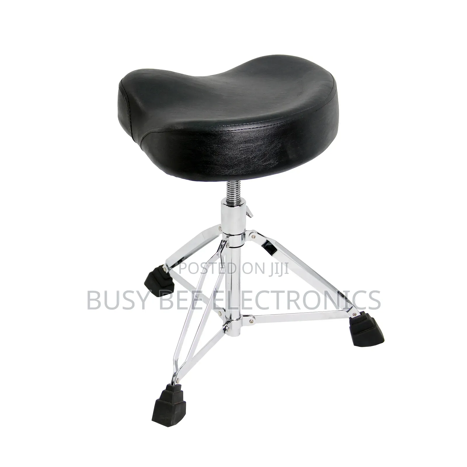New Style Adjustable Black Drum Throne