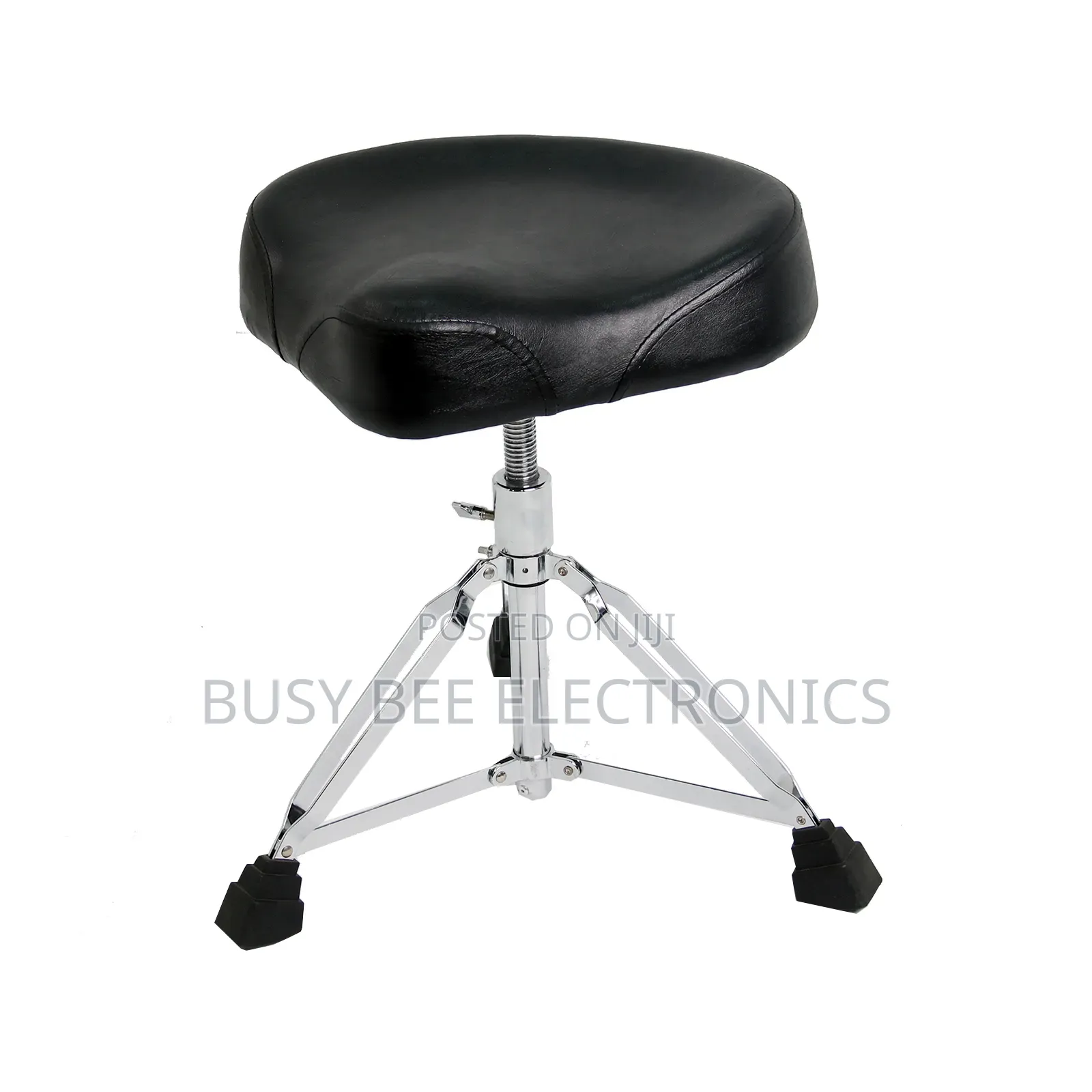 New Style Adjustable Black Drum Throne