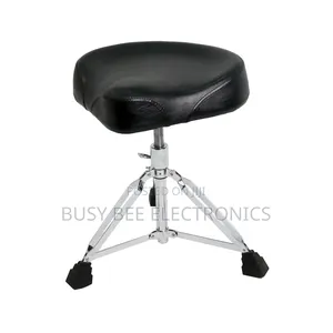 New Style Adjustable Black Drum Throne