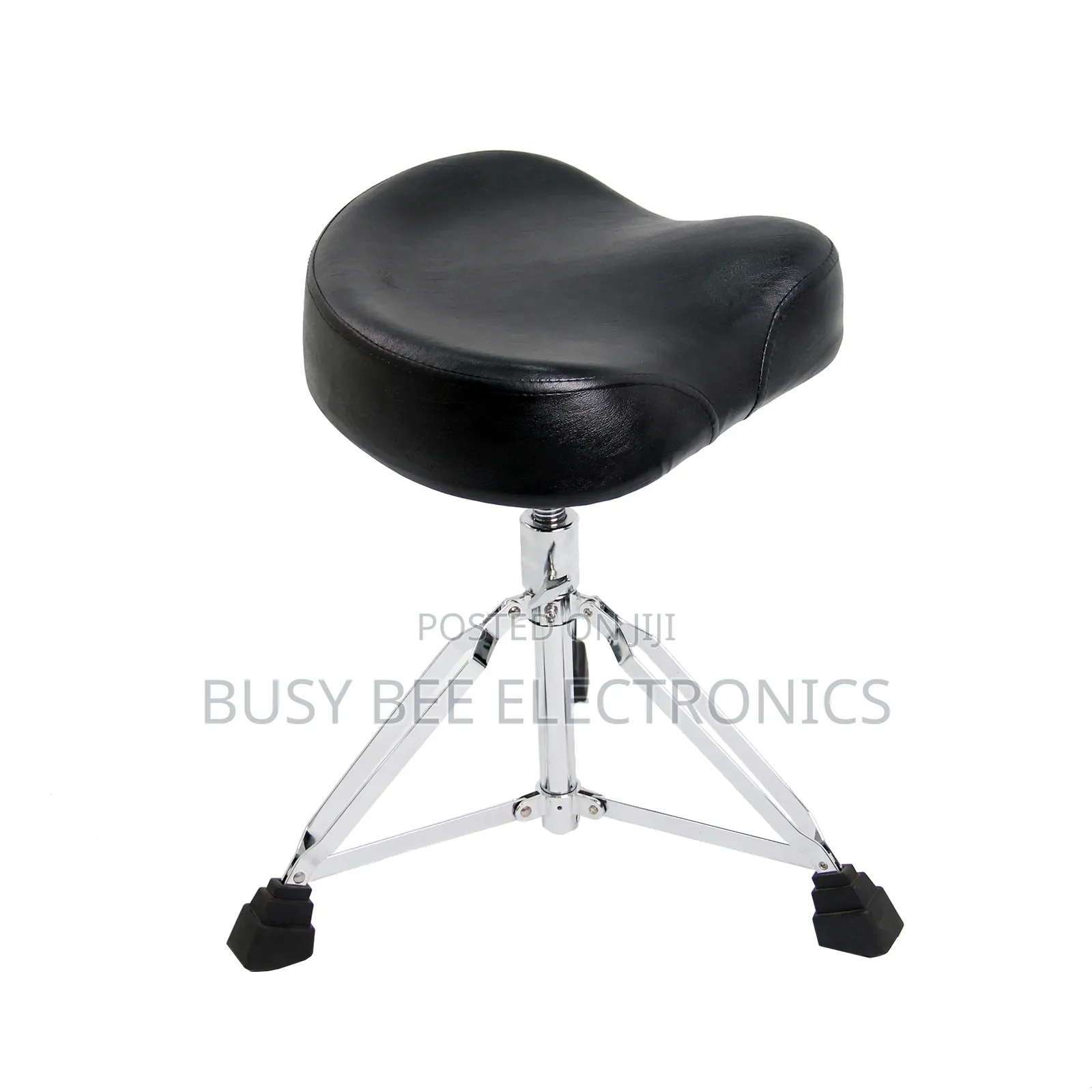 New Style Adjustable Black Drum Throne