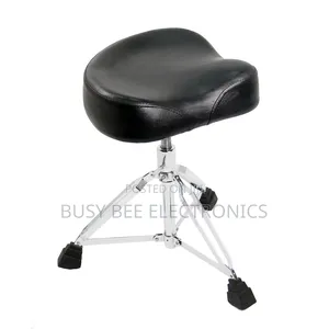 New Style Adjustable Black Drum Throne