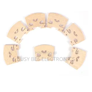 Natural Maple Metal Violin Bridge
