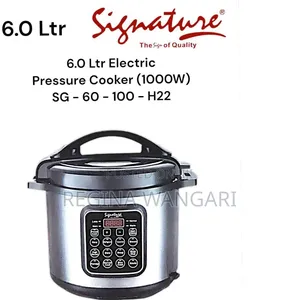 Signature Electric Pressure Cooker 6l at 7,400