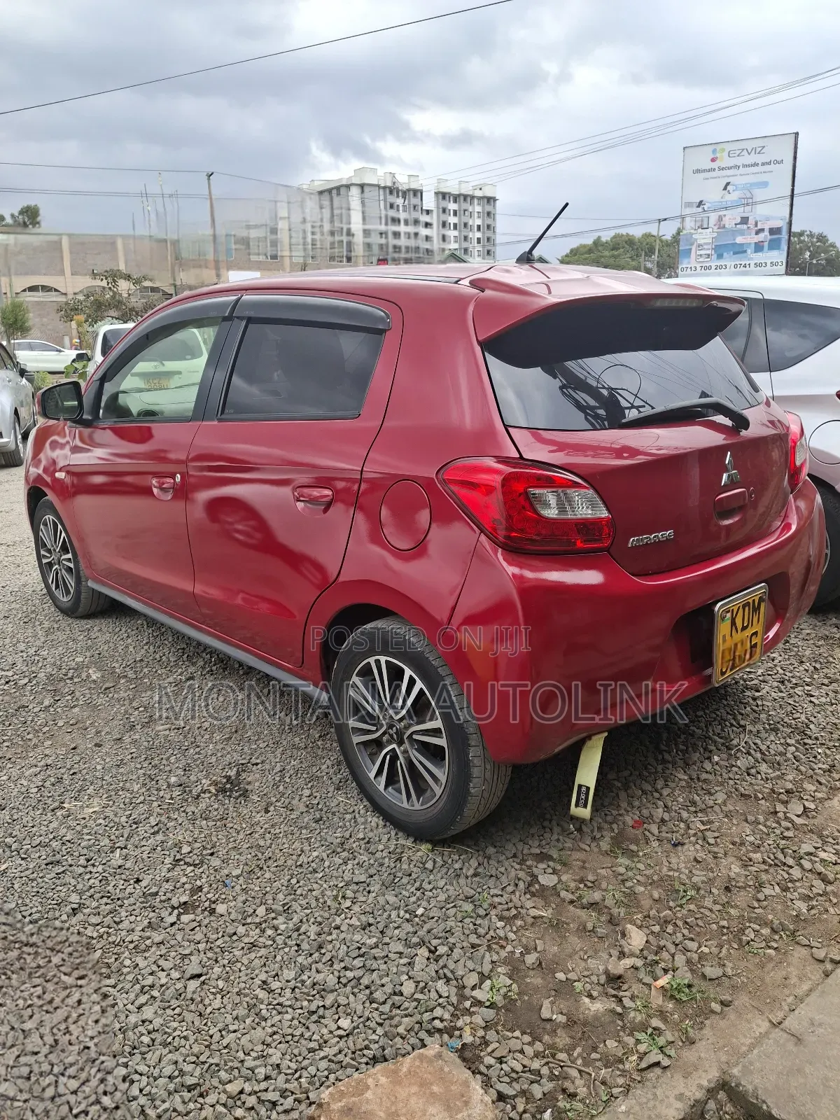 Mitsubishi Mirage 2016 Red