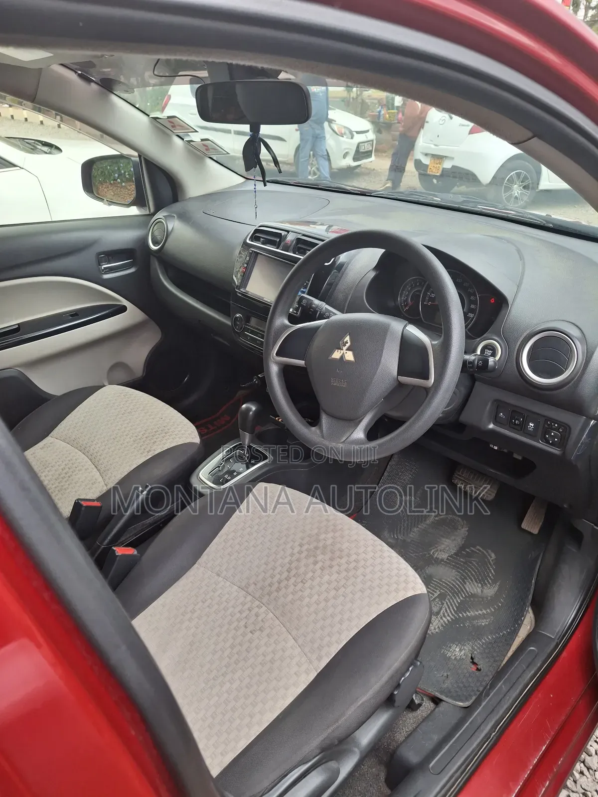 Mitsubishi Mirage 2016 Red