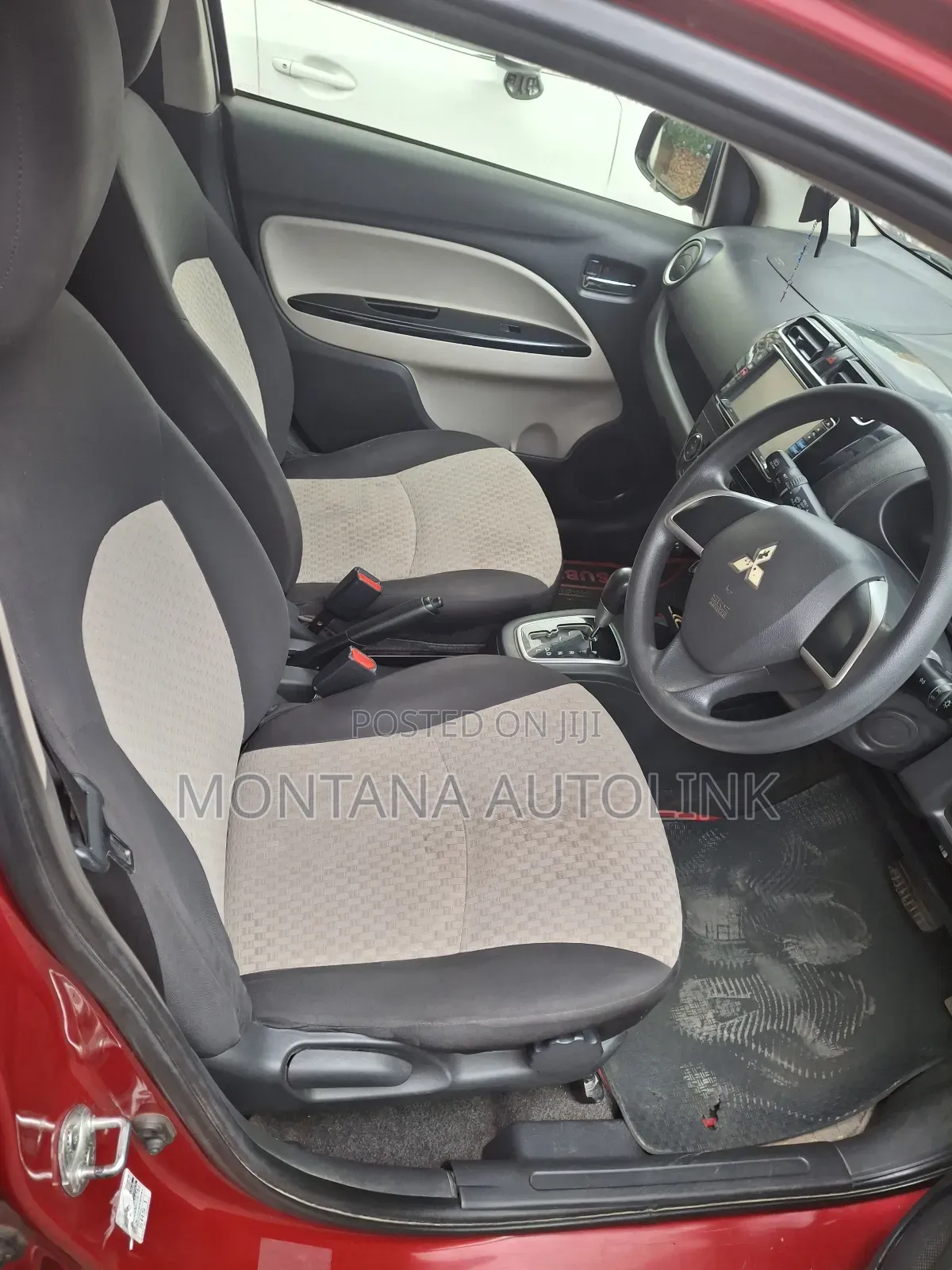 Mitsubishi Mirage 2016 Red