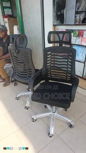 Mesh Back Headrest Office Chair