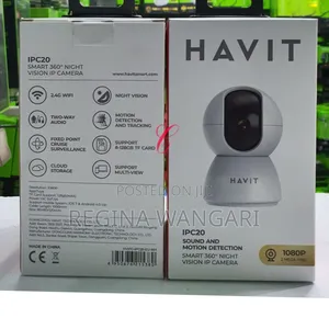 Havit Ipc20 *1080p 2mp* Sound and Motion Detection Smart 3600 Camera