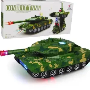 Quality Kids Combat Tank Truck Outdoor Toy