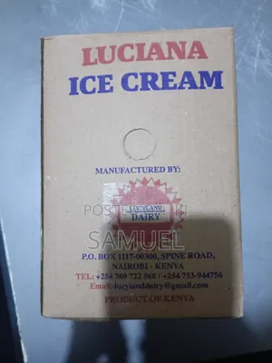 Luciana Ice Cream Makers Located in Komarock