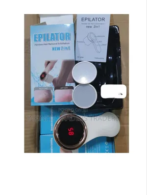 Rechargeable Nano Glass 2in1 Epilator Painless Hair Removal