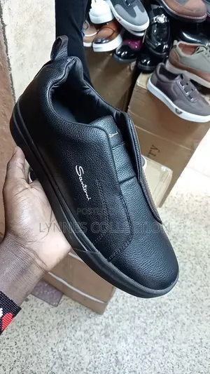 Santoni Casuals Black