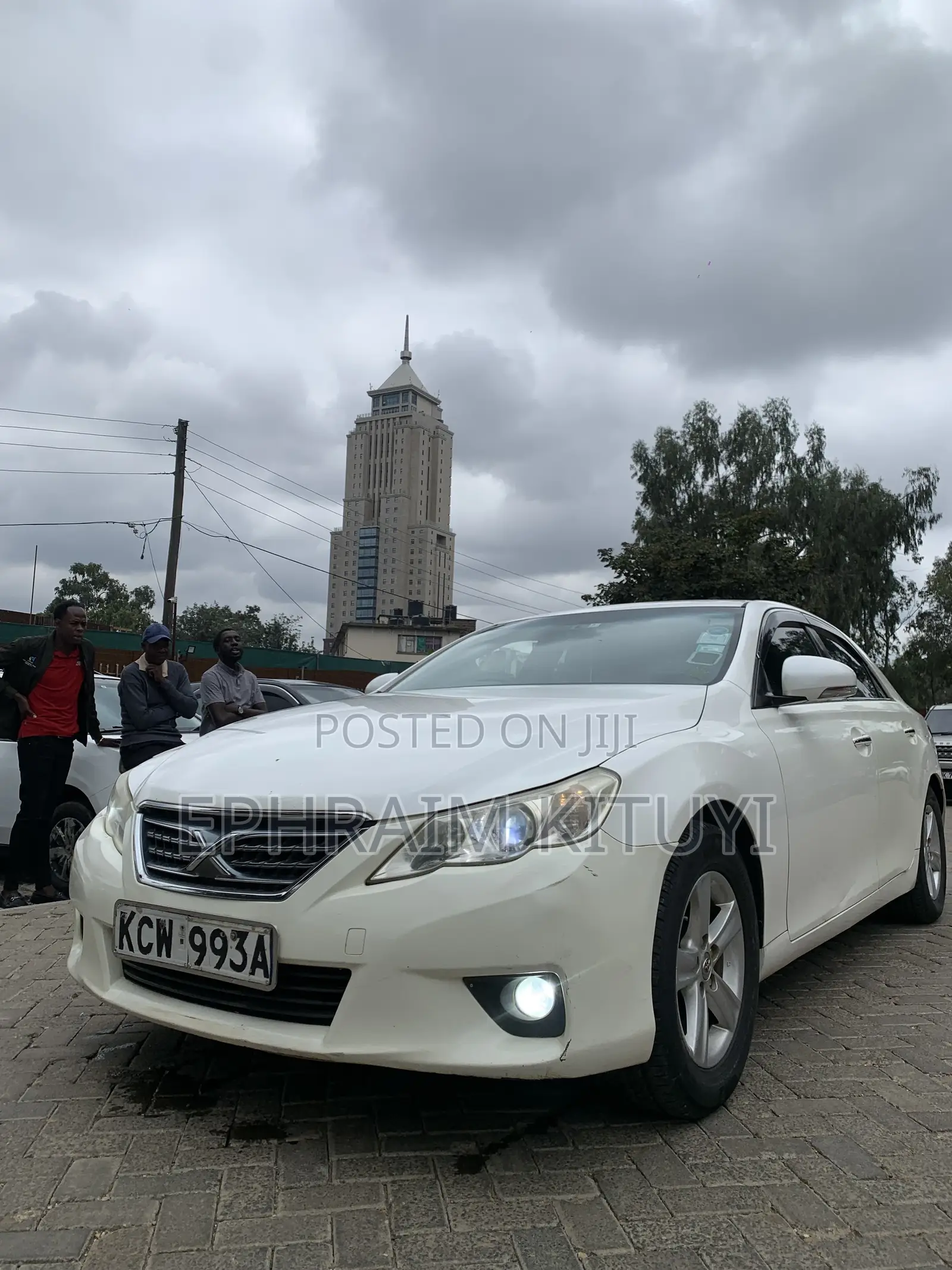 Toyota Mark X 2012 White
