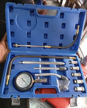 Automotive Petrol Engine Cylinder Compression Pressure Tester Kit