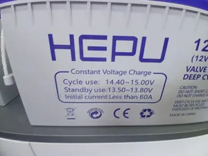 Hepu 12v 200ah Gel Battery
