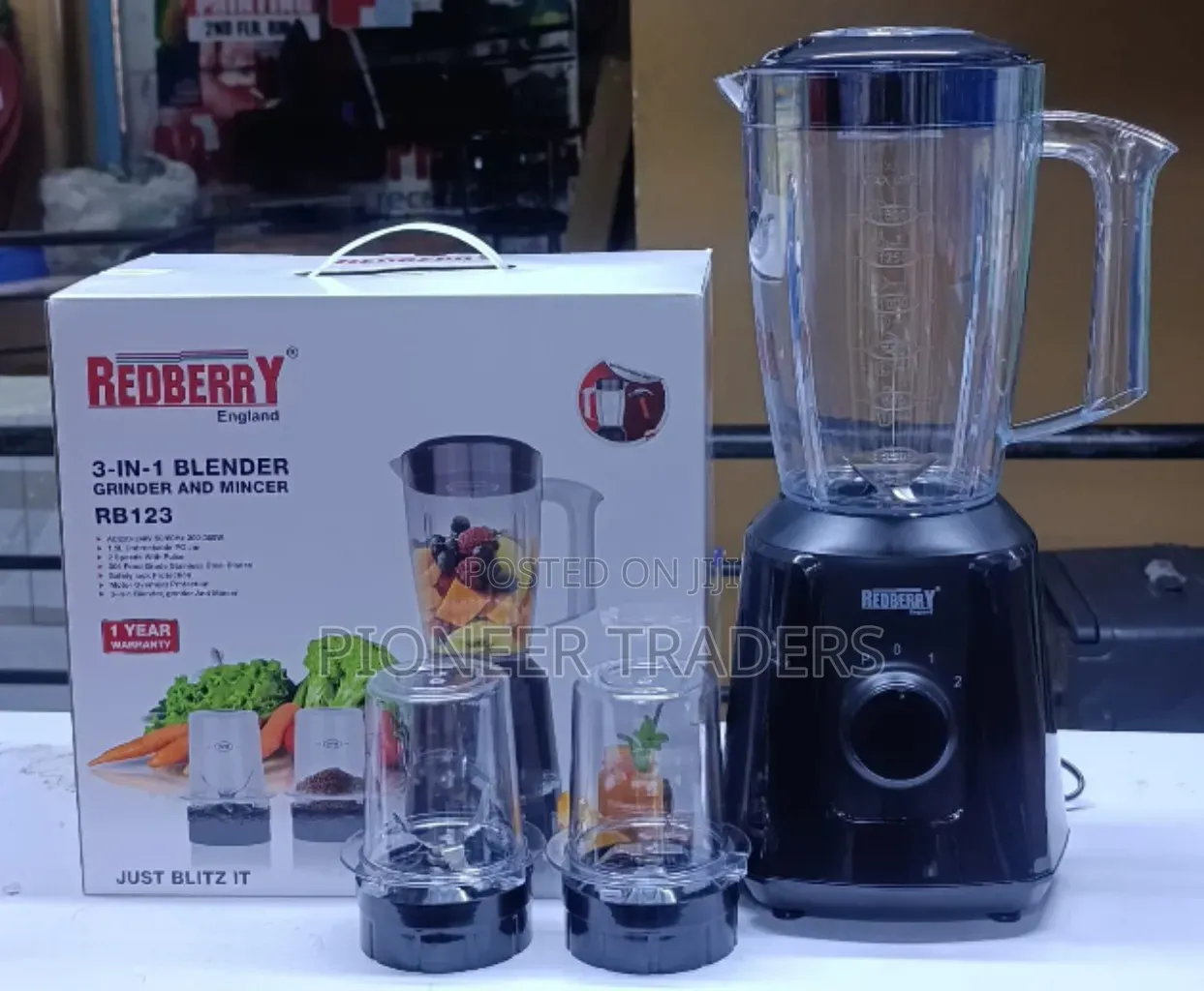 Redberry Blender 3 in 1