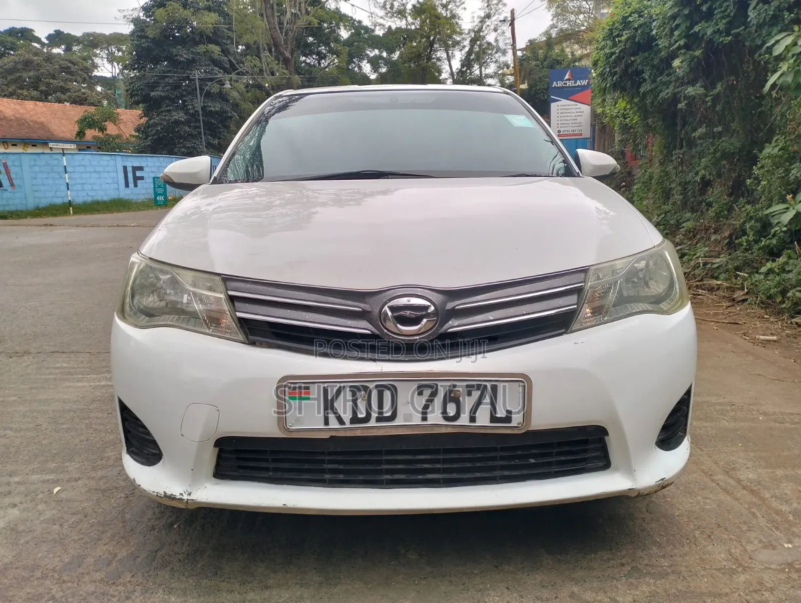 Toyota Axio 2014 White