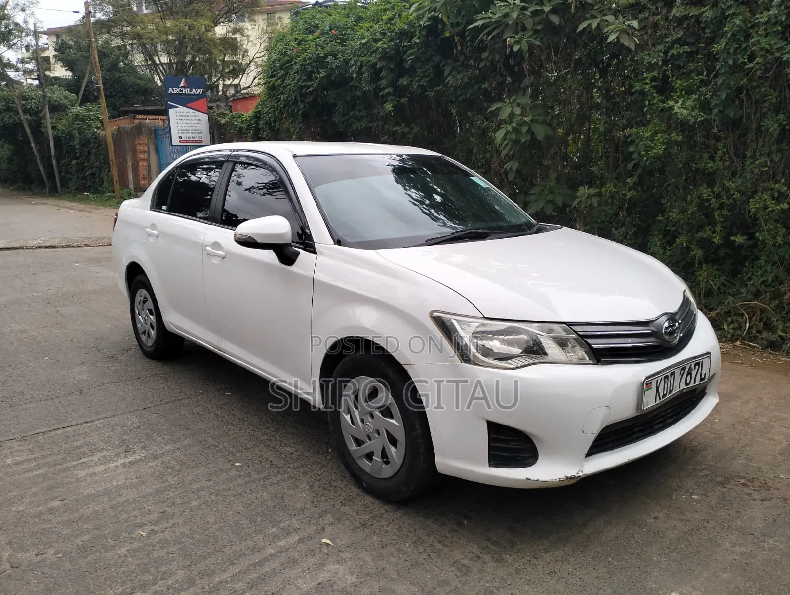 Toyota Axio 2014 White