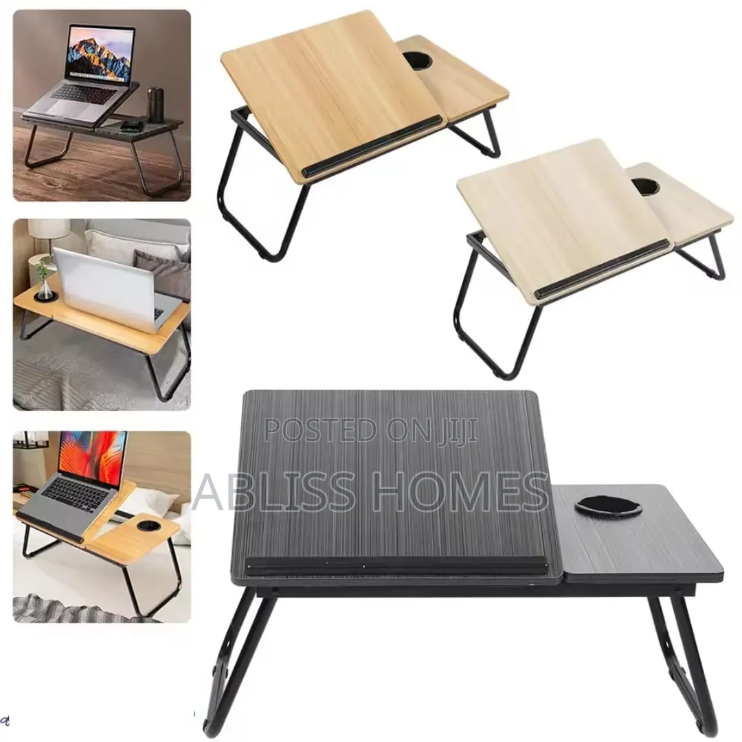 Adjustable Tilting Laptop Folding Table Stand Desk Bed