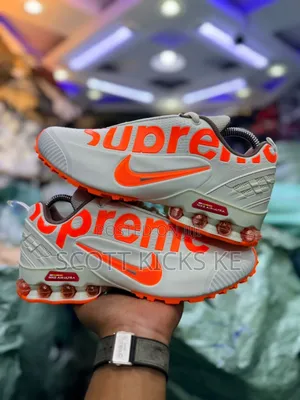 Nike Airmax Supreme “Cream White “
Quality Leather 