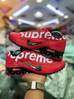 Nike Airmax Supreme “Red White “
Quality Leather