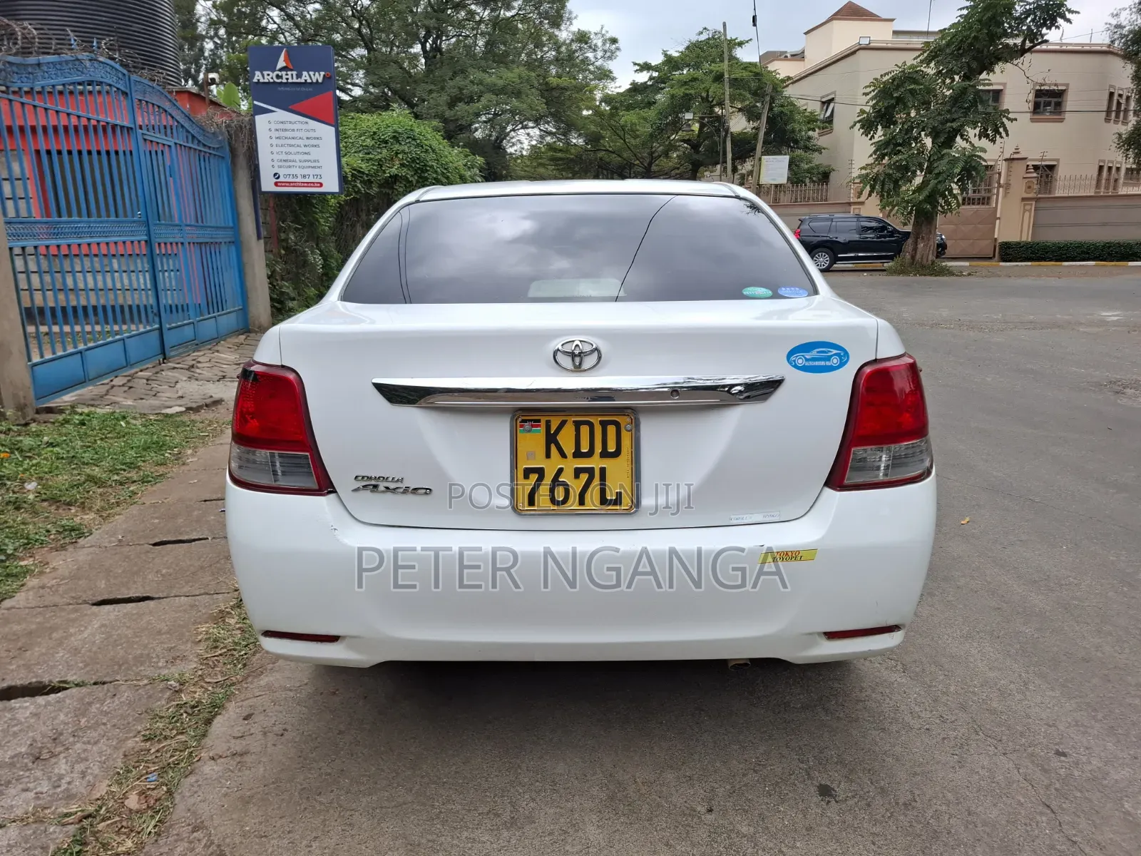 Toyota Axio 2014 White