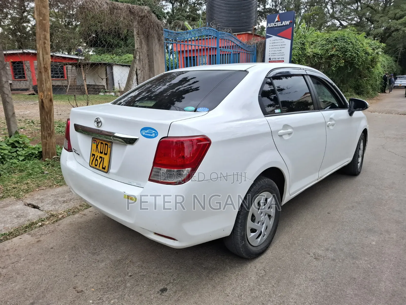Toyota Axio 2014 White