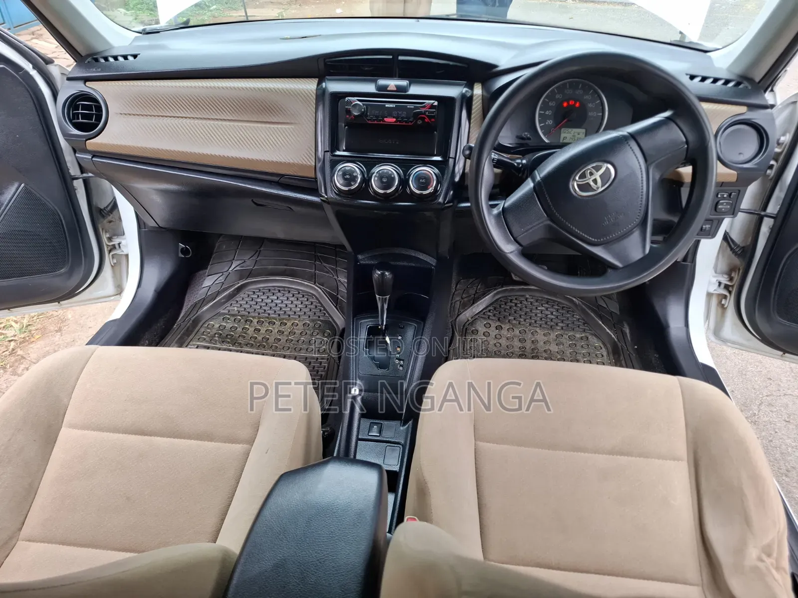 Toyota Axio 2014 White