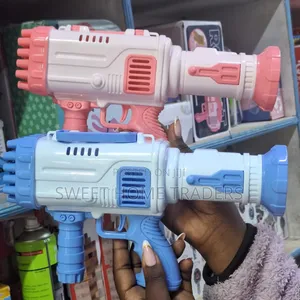 Kids Fun 36-Hole Bubble Gun