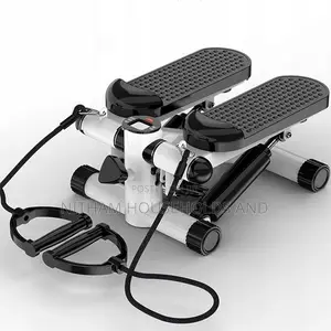 Mini Stepper With Resistance Band, Fitness Exercise Home Workout