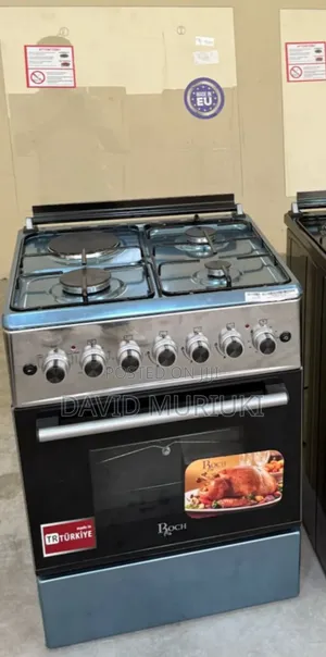 Turkey Roch 60×60 Standing 3+1 Cooker
Silver