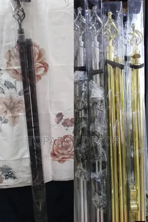 3m Adjustable Window Curtain Rods With Accessories
