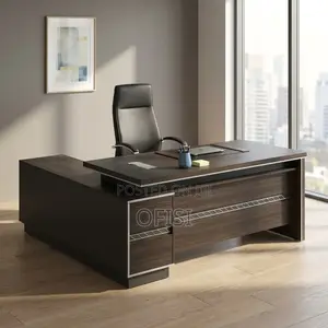 Office Desk; 1.6m L-Shaped Executive Boss Office Desk
