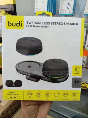 Budi TWS Wireless Bluetooth Stereo Speaker Sp15b
