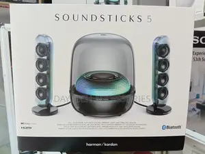Harman Kardon Soundsticks 5 Speaker System Featuring a 2.1-Channel.