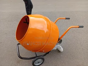 Concrete Mixing 140l Electric Mixer Single Phase