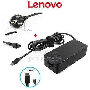 Lenovo 65w Type-C Charger (Model Sa10r16874) – Universal Fast Usb-C Ad