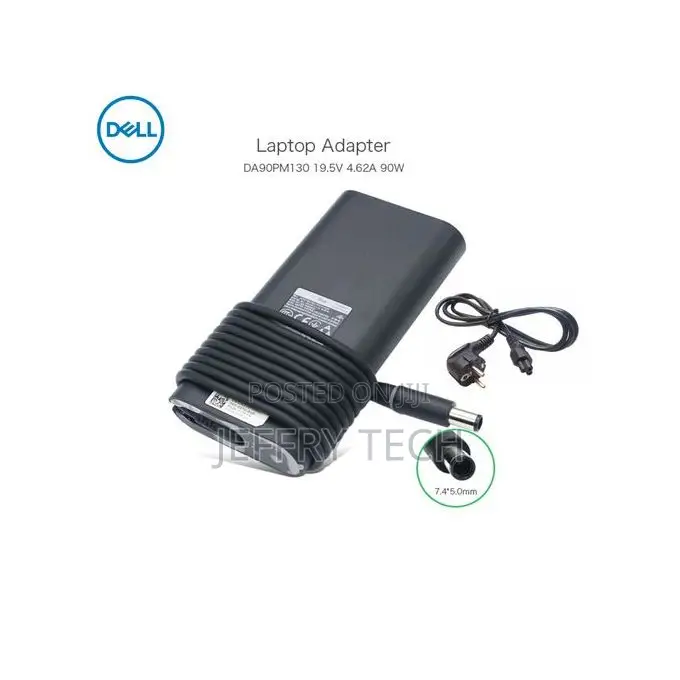 Dell Original Latitude Charger Adapter 65w / 19.5v / 3.34a (09rn2c)