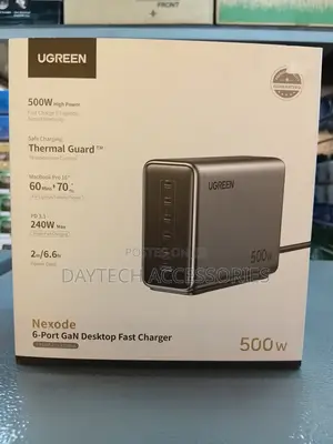 Ugreen Gan 500w Desktop Fast Charger (6-Port) Uk - X759