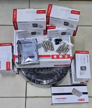 Full Hd CCTV Cameras Security Surveillance Complete System Kit