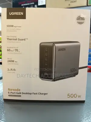 Ugreen Nexode 500w Gan Technology Charging Station 6‐Ports With 240w.