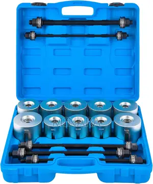 27 Pcs, Universal Press and Pull Sleeve Kit Bushing Removal Tool Set